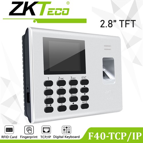 Zkteco k40 time - k40, clock